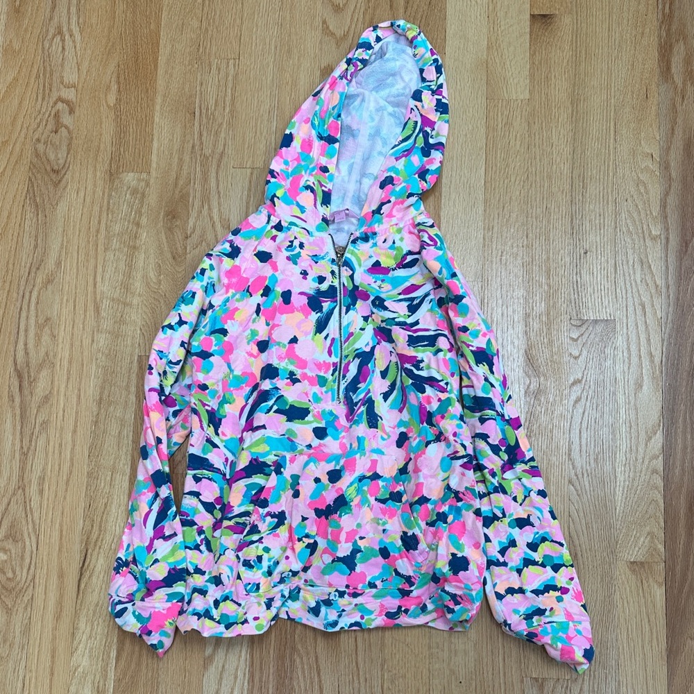 Lilly Pulitzer Multicolor Hooded Skipper popover size small
